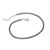 Bratara tennis argint cu pietre negre DiAmanti AH10144RH-AS